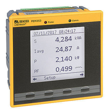aparato de medición de calidad de la energía - BENDER GmbH & Co KG