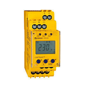 Relé de vigilancia de frecuencia - LINETRAXX® VME421H - BENDER GmbH & Co KG - de sobretensión / de subtensión / 1NA/NC