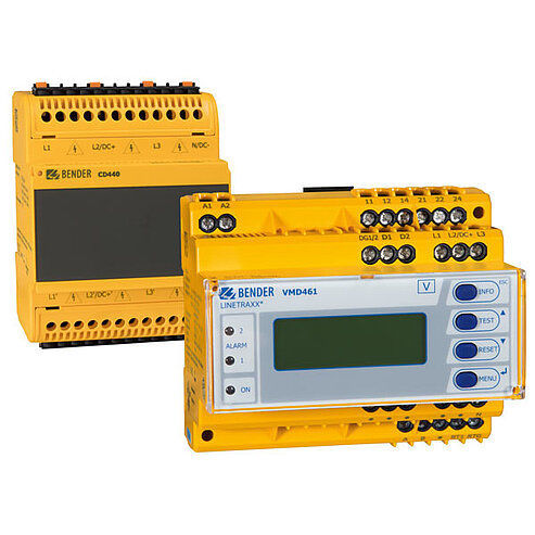 Relé de vigilancia de frecuencia - LINETRAXX® VMD461  - BENDER GmbH & Co KG - de fases / de ausencia de fases / de desequilibrio de fases