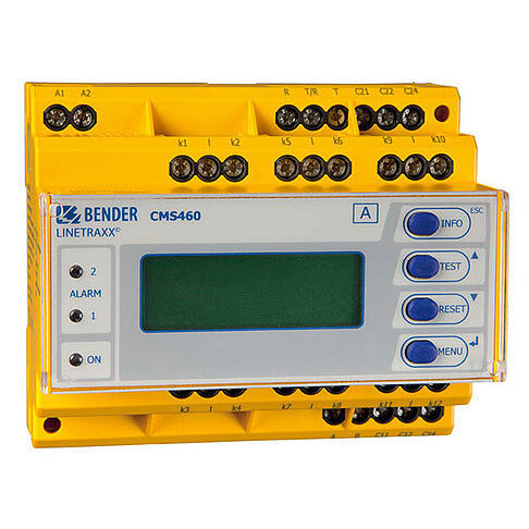 Sistema de supervisión de corriente - LINETRAXX® CMS460-D - BENDER GmbH & Co KG - de carga / para la seguridad / de medición