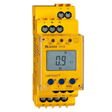Relé de vigilancia de tensión - LINETRAXX® GM420 - BENDER GmbH & Co KG - AC / para motor eléctrico / en riel DIN