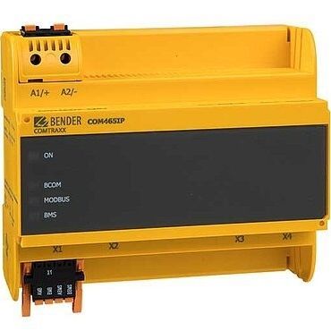 Aparato de vigilancia de condiciones - COMTRAXX® COM465IP - BENDER GmbH & Co KG - Ethernet / IP / RS-485