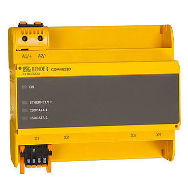 Aparato de vigilancia de condiciones - COMTRAXX® COM465ID - BENDER GmbH & Co KG - de diagnóstico / modular / en riel DIN