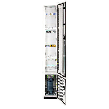 Armario eléctrico de conmutación - VIT-A - BENDER GmbH & Co KG - de mando / de suelo / de chapa de acero