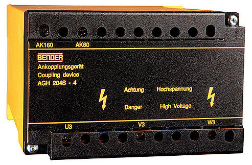 Acoplador electrónico - AGH204S-4 - BENDER GmbH & Co KG - de red eléctrica