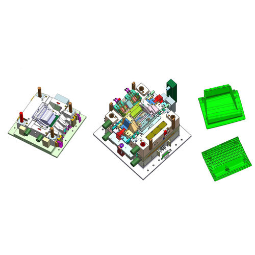 Molde de inyección de plástico de colada caliente - Shenzhen MJX Plastic Mold Co.,Ltd - con una cavidad / piezas técnicas / series grandes