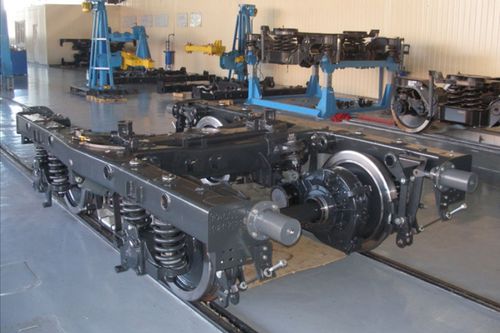 Bogie para metros - 68-797 - PJSC Kryukovsky Railway Car Building Works - 1520 mm / freno de disco / elektrisch