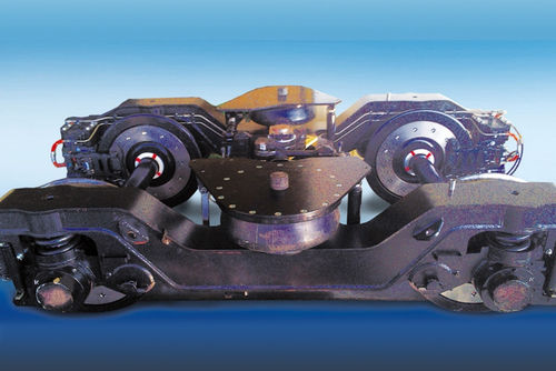 Bogie para transportes - 68-7090 - PJSC Kryukovsky Railway Car Building Works - 1520 mm / freno de disco / de dos ejes