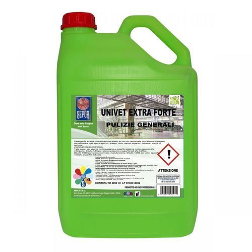 Detergente a base de solvente - Univet Extra Forte - Sepca Srl - multiusos / para suelo / de alta eficacia