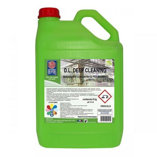 Detergente / desengrasante a base de solvente - D.L. Deep cleaning - Sepca Srl - de limpieza / para suelo / de alta eficacia