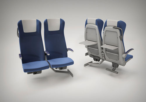 Asiento de pasajero primera clase - LEAN1 - F.I.S.A. FABBRICA ITALIANA SEDILI AUTOFERROVIARI SRL - segunda clase / para trenes regionales / para trenes de alta velocidad