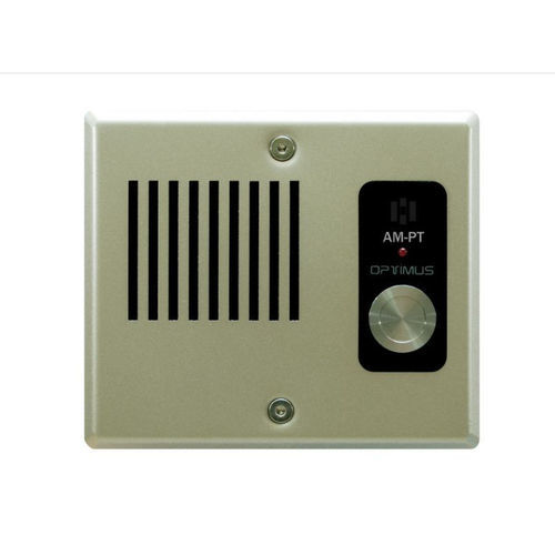 Interfono de audio - AM-PT - Optimus - seguro / metalizado / de acero inoxidable