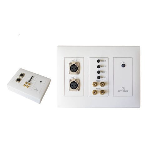 Preamplificador de señal - PM-4P - Optimus - para micrófono / DC / montaje