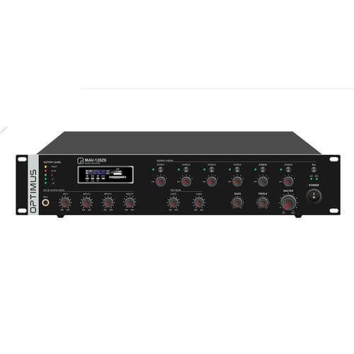 Amplificador de señal - MAV-120Z6 - Optimus - de audio / de potencia / para micrófono