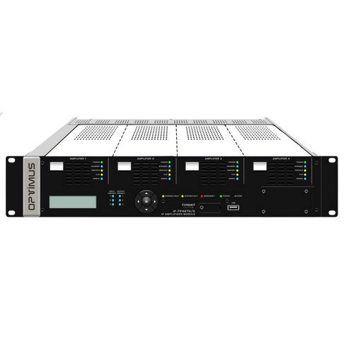 Amplificador de audio - IF-7P4ETH/0 - Optimus - sonoro / IP / de conmutación