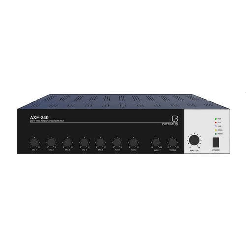 Amplificador de audio - AXF-240 - Optimus - de potencia / para micrófono / para temperatura