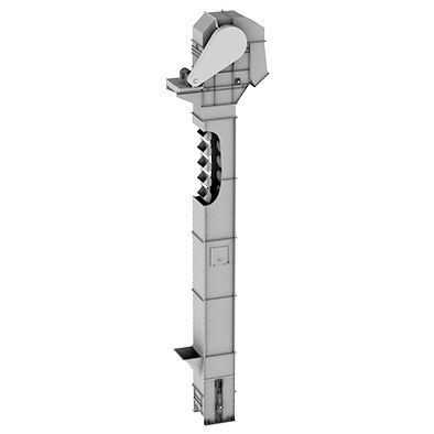 Transportador vertical - TC-ECK - Teplocom Ltd. - con cadena / de transporte / modular
