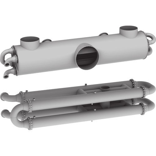 Intercambiador de calor tubular - TC-PS series - Teplocom Ltd. - líquido-líquido / líquido-gas / aire-aire