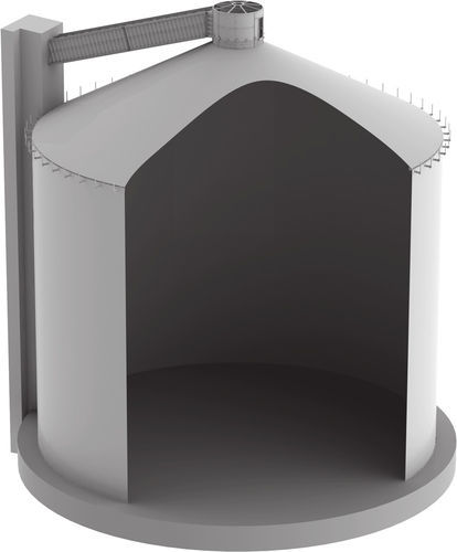 Silo de azúcar - TC-SS - Teplocom Ltd. - de fondo cónico / soldado / con extractor