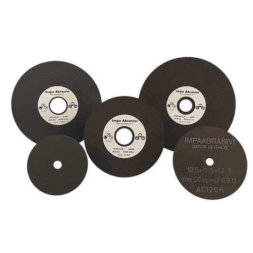 Disco tronzador abrasivo - Impa abrasivi - para hierro fundido / de aleación de aluminio / para acero