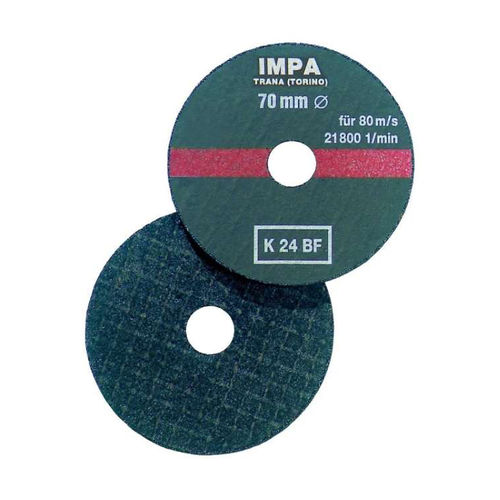 Disco tronzador para chapas - Impa abrasivi - para hierro fundido / para acero / para acero inoxidable