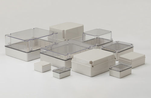 Caja de pared - A series - YUEQING YISEN ELECTRONIC TECHNOLOGY CO.,LTD. - rectangular / de ABS / de policarbonato