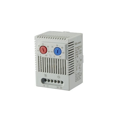 Termostato reglable - Y0117 series - YUEQING YISEN ELECTRONIC TECHNOLOGY CO.,LTD. - NA / NC / en riel DIN