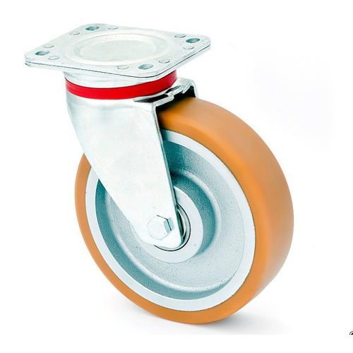 Rueda con aro - LVS/4/200/K – 1000 kg - MARBA - de hierro fundido / de bolas / de poliuretano