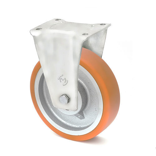 Rueda con aro - BVS/4/150/K – 750 kg - MARBA - de hierro fundido / para cables redondos / elástica