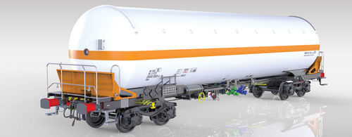 Transportador con ruedas - Zags - Greenbrier Europe - de plataforma