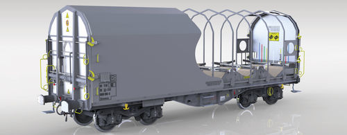 Transportador con ruedas - Shimmns S12A - Greenbrier Europe - para la industria siderúrgica / de bobinas / automatizado