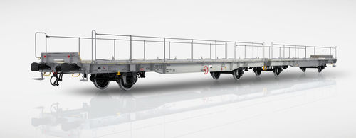 Transportador con ruedas - Laaers L04A - Greenbrier Europe - para contenedores