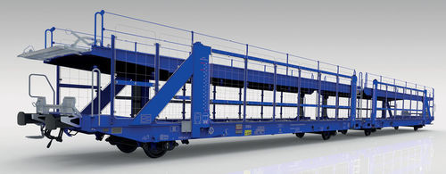 Transportador con ruedas - Laaers L07A - Greenbrier Europe - de plataforma