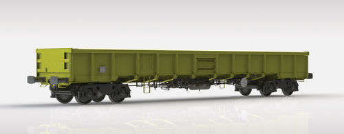 Transportador con ruedas - JNA UK - Greenbrier Europe - para carga pesada / volquete