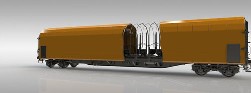 Transportador con ruedas - Rils-y 653 - Greenbrier Europe - de bobinas