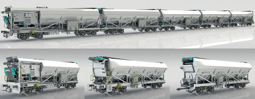 Transportador con ruedas - SSDCT - Greenbrier Europe - de banda / especial / automatizado