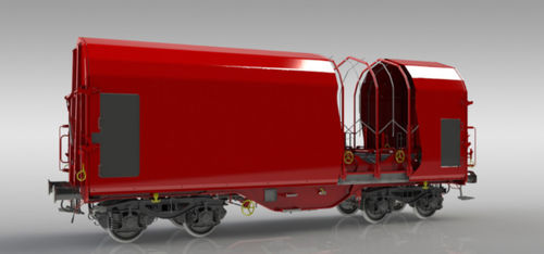 Transportador con ruedas - Shimmns ttu 728 - Greenbrier Europe - para la industria siderúrgica / de bobinas