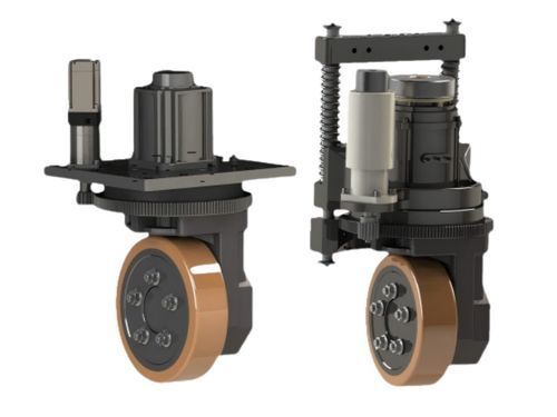 Motor rueda DC - PV series - Suzhou Honpine Precision Industry Co., Ltd. - 380V / 24 V / 48 V