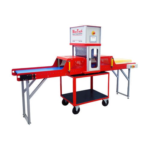 Máquina de corte de cuchilla - CP 3000 AUTO - MonTech Werkstoffprüfmaschinen GmbH - para caucho / de muestras / monofásica