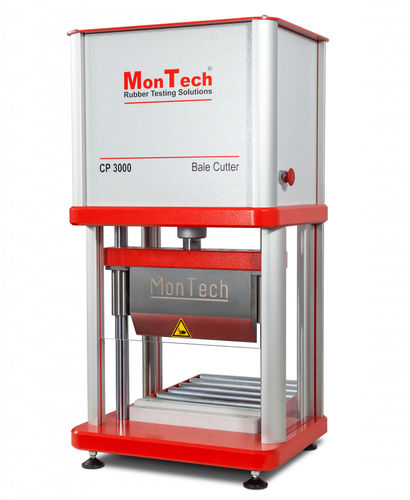 Máquina de corte de cuchilla - CP 3000  - MonTech Werkstoffprüfmaschinen GmbH - para caucho / de muestras / de bloques
