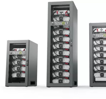 Sistema de almacenamiento de energía compacto - TS HV 30-80 E - TESVOLT AG - trifásico