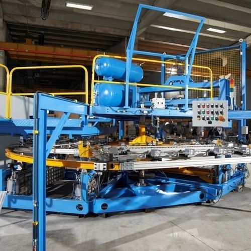 Termoformadora de paneles - GEM - para piezas grandes / para piezas de automóvil / automática