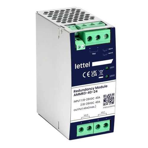 Módulo de redundancia para alimentaciónes eléctricas DC - AMMR3 series - Lettel
