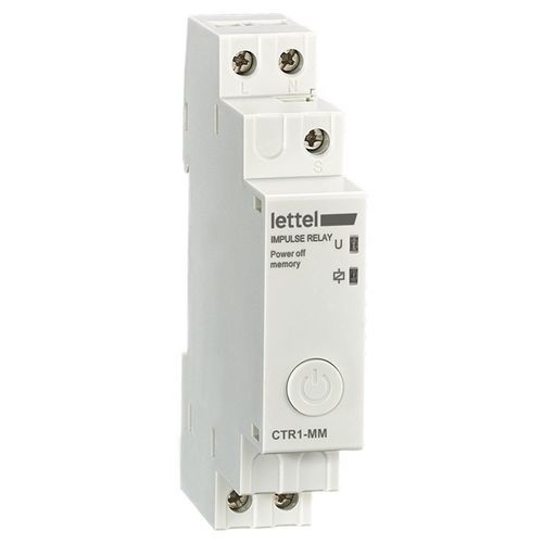 Relé electromecánico biestable - CTR1-M - Lettel - DC / AC / en riel DIN