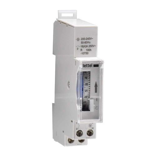 Interruptor horario mecánico - CTS1-J1A - Lettel - analógico / en riel DIN