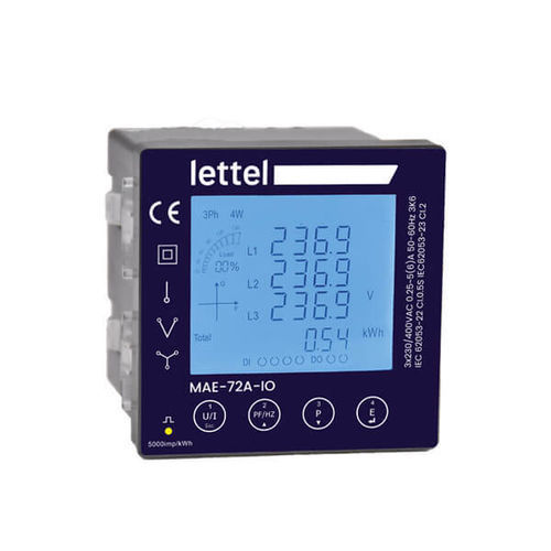 Contador de energía eléctrica - MAE-72V/A series - Lettel