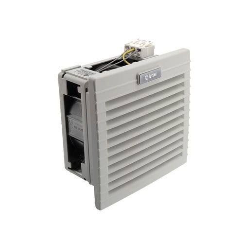 Rejilla de ventilación de plástico - GTA-125-VFF - Lettel - con filtro de polvo / cuadrada