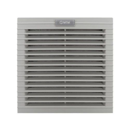 Rejilla de ventilación de plástico - GTA-223-FF - Lettel - cuadrada / con filtro de polvo