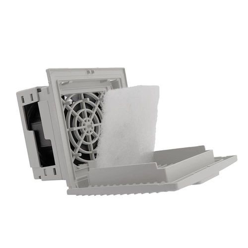 Rejilla de ventilación de plástico - GTA-92-VFF - Lettel - con filtro de polvo / cuadrada