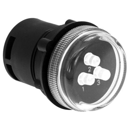 Indicador luminoso LED - SVE3-WWW - Lettel - montado en panel / redondo / de señalización